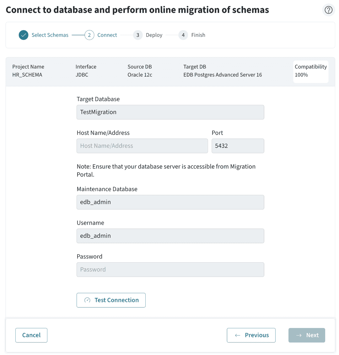 Connecting to the cloud cluster